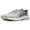 Li-Ning Кроссовки для бега Fuyiao Fabric Synthetic Leather Non-Slip Reathable Reathy Low Top Men sneakers Light-Smoke-Gray ARXT011-3