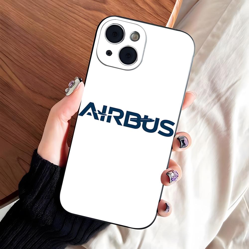 Чехол для телефона с логотипом Airbus для IPhone 17 Pro Max 16 15 14 Pro Max 13 11 X Xs Xr 8 7Plus Силиконовый чехол