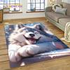 Милая собака Самоед, Чихуахуа, Хаски, Коки Мультяшный Ковер Коврик для Спальни Гостиной Дома Украшение Дивана, Детский Большой Декор Напольный Коврик