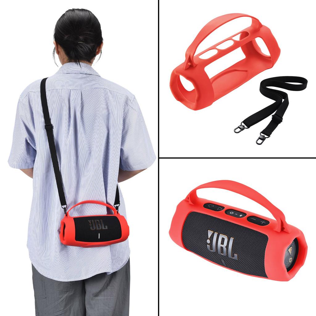 Силиконовый чехол для Charge 5, водонепроницаемый портативный чехол, мягкий силиконовый чехол, водонепроницаемый резиновый чехол