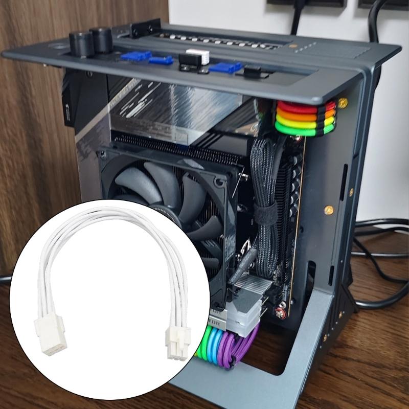 PCIExpress 6Pin Power Adapter Cable, 6Pin Male Female Video Card Power Extension Cables for Graphics Cards