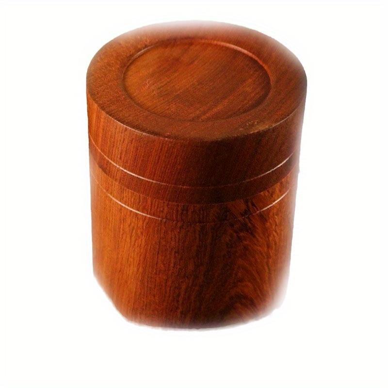 Handicraft Tea Jar Wooden Multi-purpose Can Hold Sandalwood and Agarwood Jar Cylinder