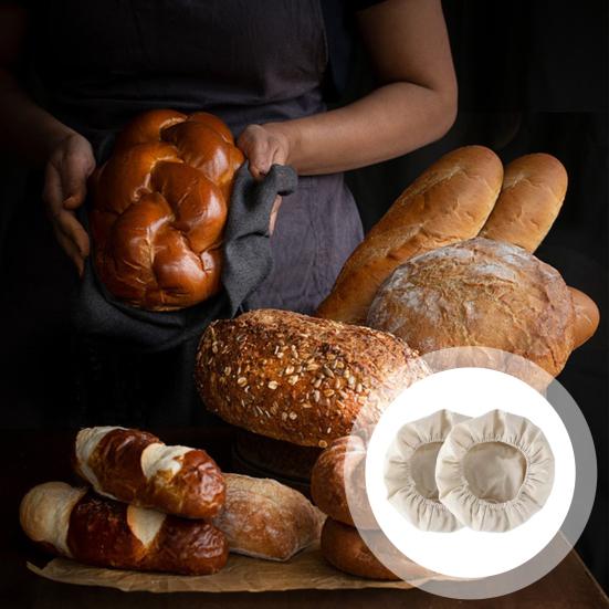 Bread Basket Liner Cloth Banneton Proofing Basket Liner Cloth Lightweight Durable Dough Basket Cover for Crispy Crusts