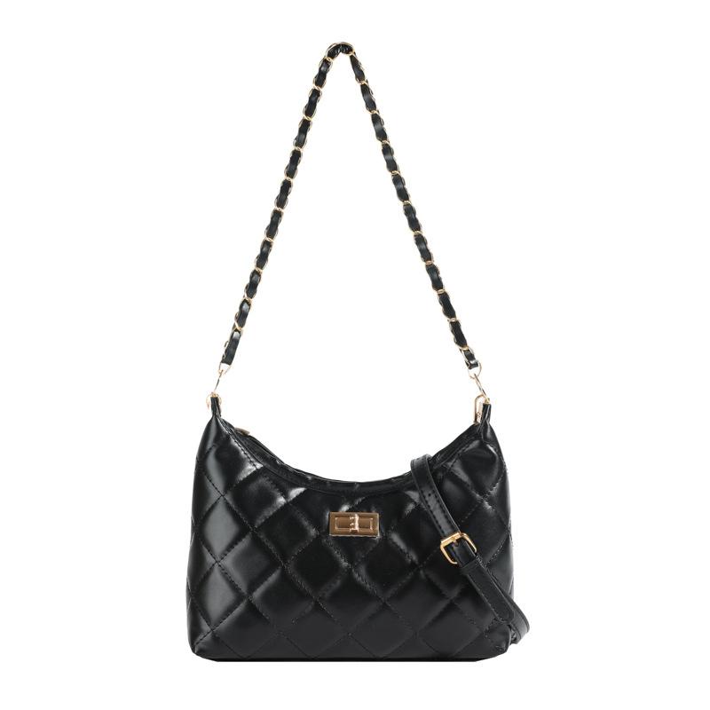 Сумка с текстурой Niche, женская, 2024, новая, с цепочкой из бриллиантов, модная, универсальная, темпераментная, высококачественная, сумка-мессенджер на одно плечо