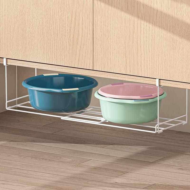 Подвесная корзина для хранения вещей в шкафу для ванной комнаты, выдвижная полка для хранения вещей в туалете, умывальник, раковина, стойка для туалетных принадлежностей