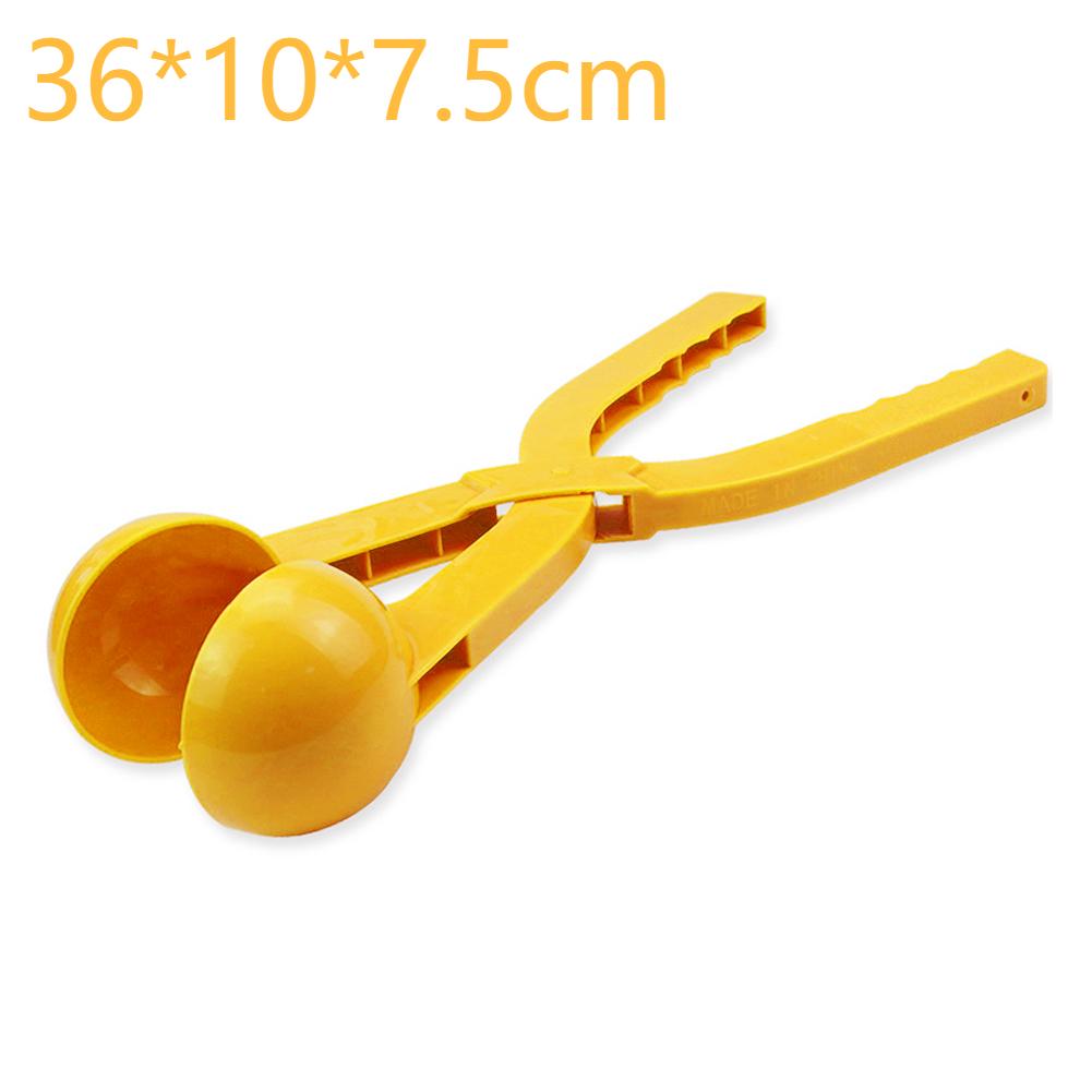 Клипса для лепки снежков для детей и взрослых, в форме сердца, снежинки, утки, щипцы-клипсы для улицы, форма для песка и снега, игрушки для игр и спорта