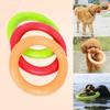 EVA Dog Interactive Training Ring Bright Color Dog Throwing Flying Toys Dog Toy