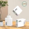 Многопортовое USB мобильное зарядное устройство 200 Вт с быстрой зарядкой PD25W
