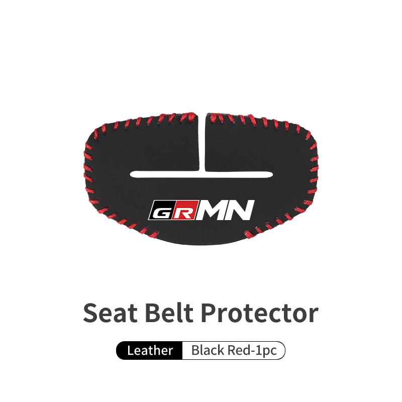 zfjpu3 For Toyota Car Seat Belt Buckle Plug Leather Car Seat Belt Clip Protective Covers GR MN Camry Prius Auris Crown Yaris Corolla