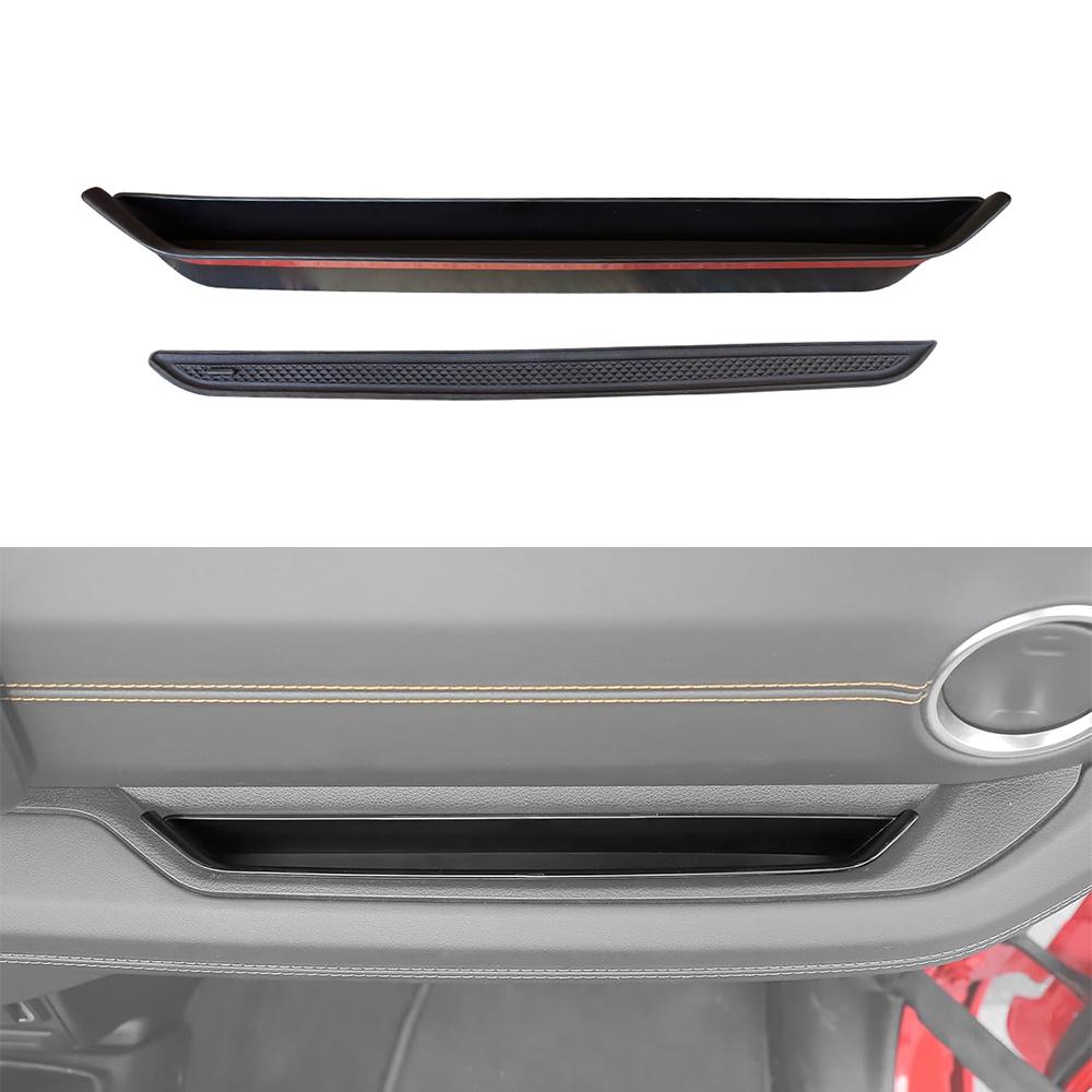 JOT2 Front Passenger Handle Grab Tray Storage Organizer for Jeep Wrangler JL Gladiator JT 4XE Rubicon 2024-2026 Inner Car Accessories