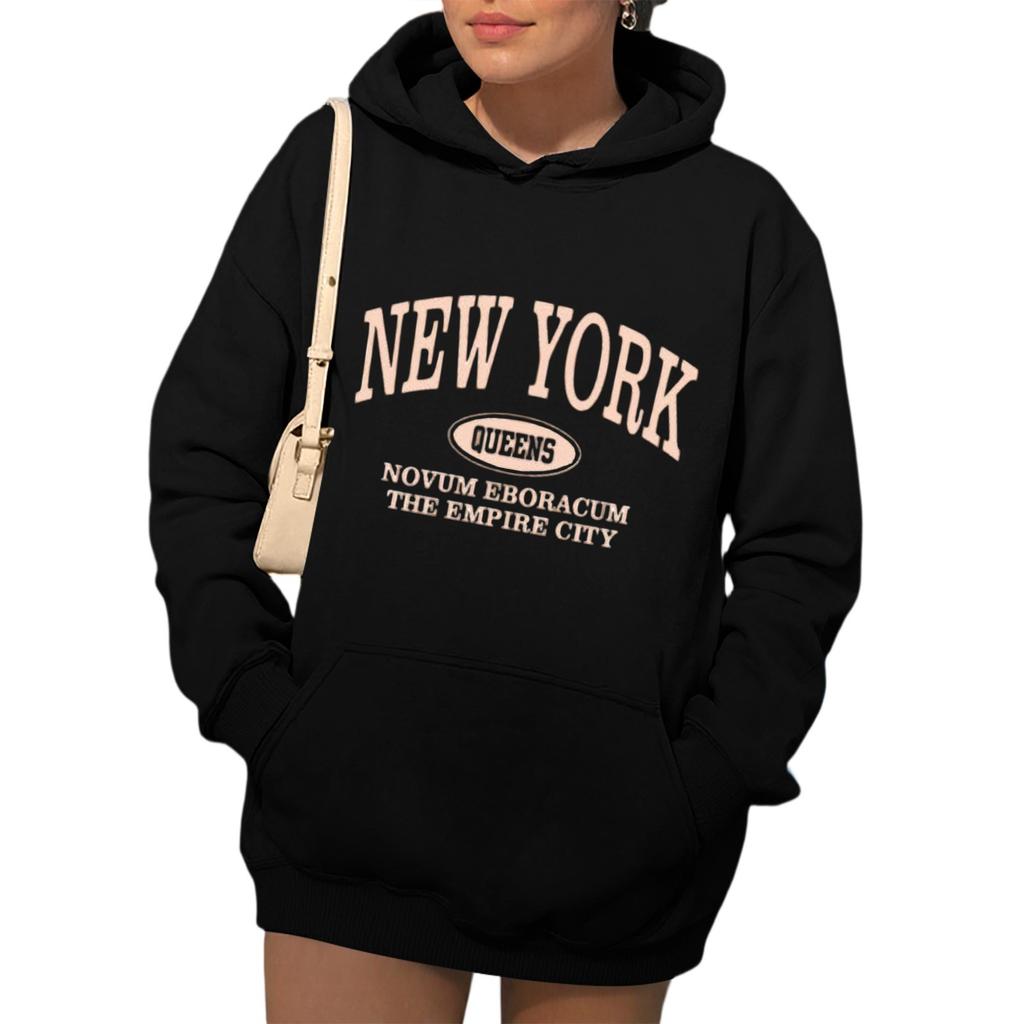 Womens Hoodies Fall Fashion Sweatshirts Printed Casual Long Sleeve Loose Sweatshirt Fall Hoodie Sweatshirt