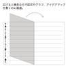 Maruman Wide 5mm 15 Set of 5 Loose-Leaf Paper, A4, Grid, Sheets, (L1197)