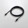 Elecom USB-кабель A Male to USB B Соответствует директиве RoHS 3 м Черный [B] USB3.0 (USB-штекер) USB3-AB30BK/RS