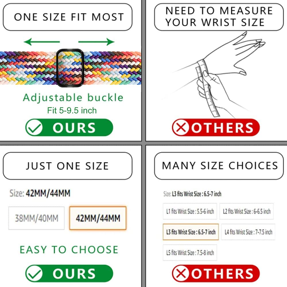 Плетеная петля Solo для Apple Watch Band Se 76543, 40 мм, 44 мм, эластичный ремешок для браслета Smart Series, аксессуары 38 мм, 42 мм, 41 мм, 45 мм