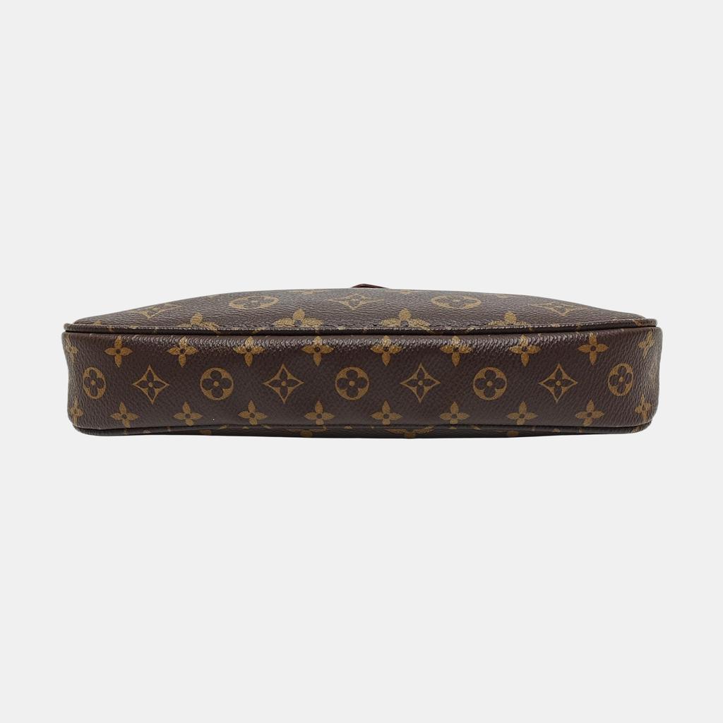 [Б/У] Multi Pochette Accessoires Сумка-комбинация «Пять в одном» на цепочке Monogram Из покрытого канваса Кожаная сумка Маджонг Под мышкой Ручная - Очень хорошее состояние #1GED4F6