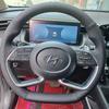 Чехол на руль автомобиля для Hyundai Avante Santa Cruz Tucson Plug I20 Tucson CN7 Кожаный Ручная строчка Автомобильный аксессуар для интерьера