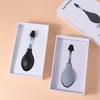 Silicone Inner Ear Pressure Tool Black Grey Relief Suction Device Soft Ear Pressure Tool  Airplane