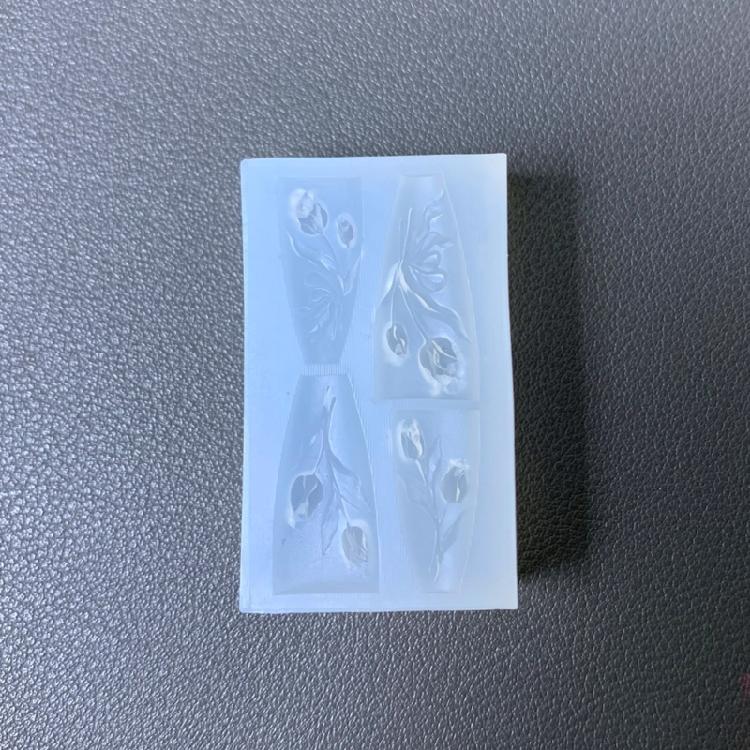 Силиконовые формы для дизайна ногтей с цветочными мотивами Наборы для ручного изготовления для домашнего маникюра Профессиональные принадлежности для нейл-арта