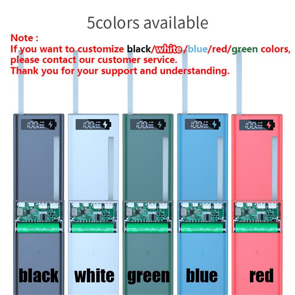 21×18650 Батареи Кейс для повербанка Коробка для хранения батарей Зарядный держатель Корпус для зарядки аккумуляторов