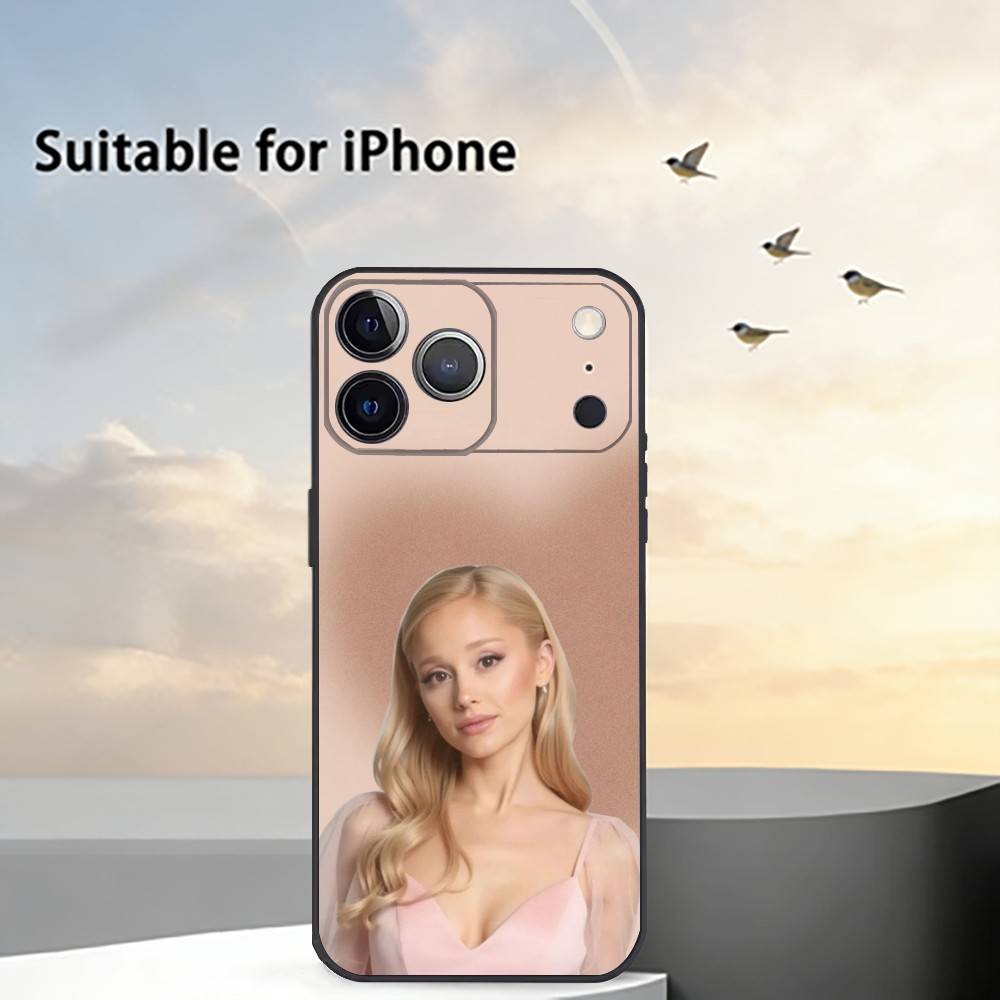 Ариана Гранде Певица Чехол для телефона Силиконовый Мягкий Для IPhone 17 16 15 14 13 12 11 X XR Plus Pro Max Plus