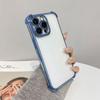 Для Tecno Spark Go 1 2025 2024 2023 Spark 20 20C 10C Pop 9 8 7 Pro Чехол Прозрачный Роскошный Ударопрочный Четыре Угла Гальванизированный Чехол