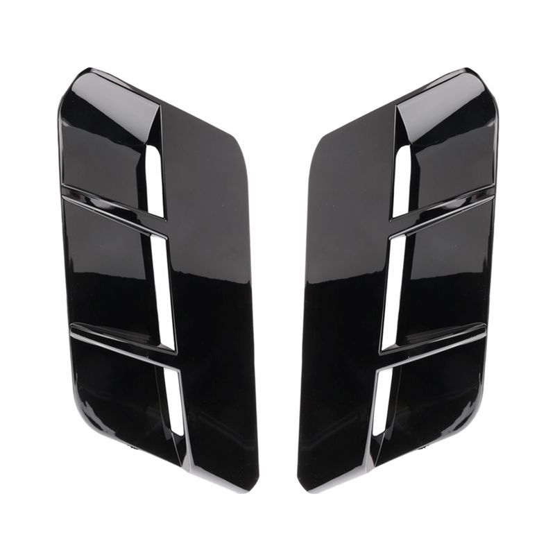 Powerful Car Black Matte Engine Hood Air Outlet Vent Cover Trim For Dodge Challenger 2015- Car Accessories