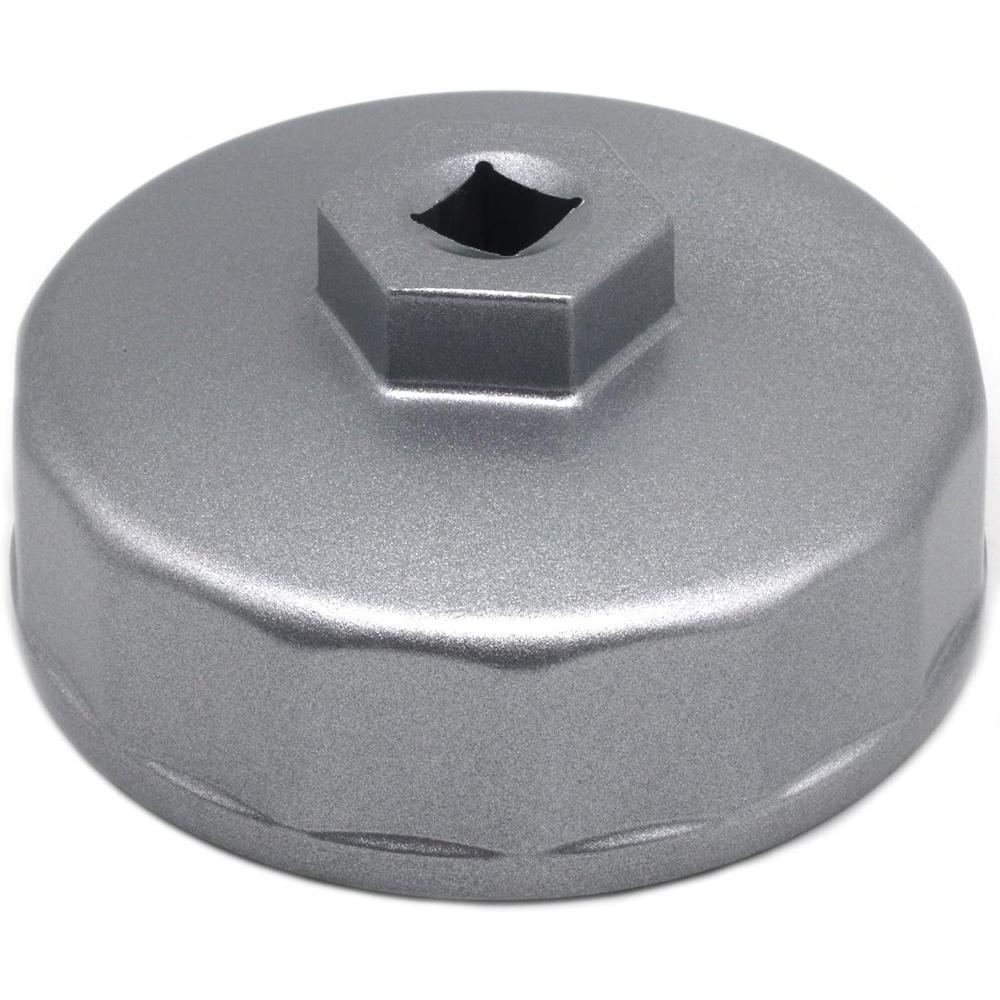 Алюминиевый 74 мм Автомобильный ключ-головка для масляного фильтра Инструменты для снятия Метрическая система Стальной съемник головок Чашка-колпачок Ключ для масляного фильтра