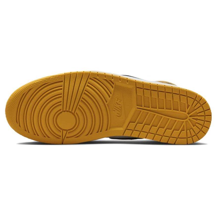 Кроссовки унисекс Air Jordan 1 Retro High OG Yellow Ochre Black Sail DZ5485-701