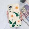 Чехлы для Xiaomi 10 11 12 13 Lite 11T Pro 12S Ultra 13 Pro, чехол с цветком авокадо, защита камеры, жидкий силиконовый противоударный чехол для бампера Xiaomi