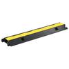 VidaXL 1-Channel Rubber Cable Protector Ramp 100cm 142832