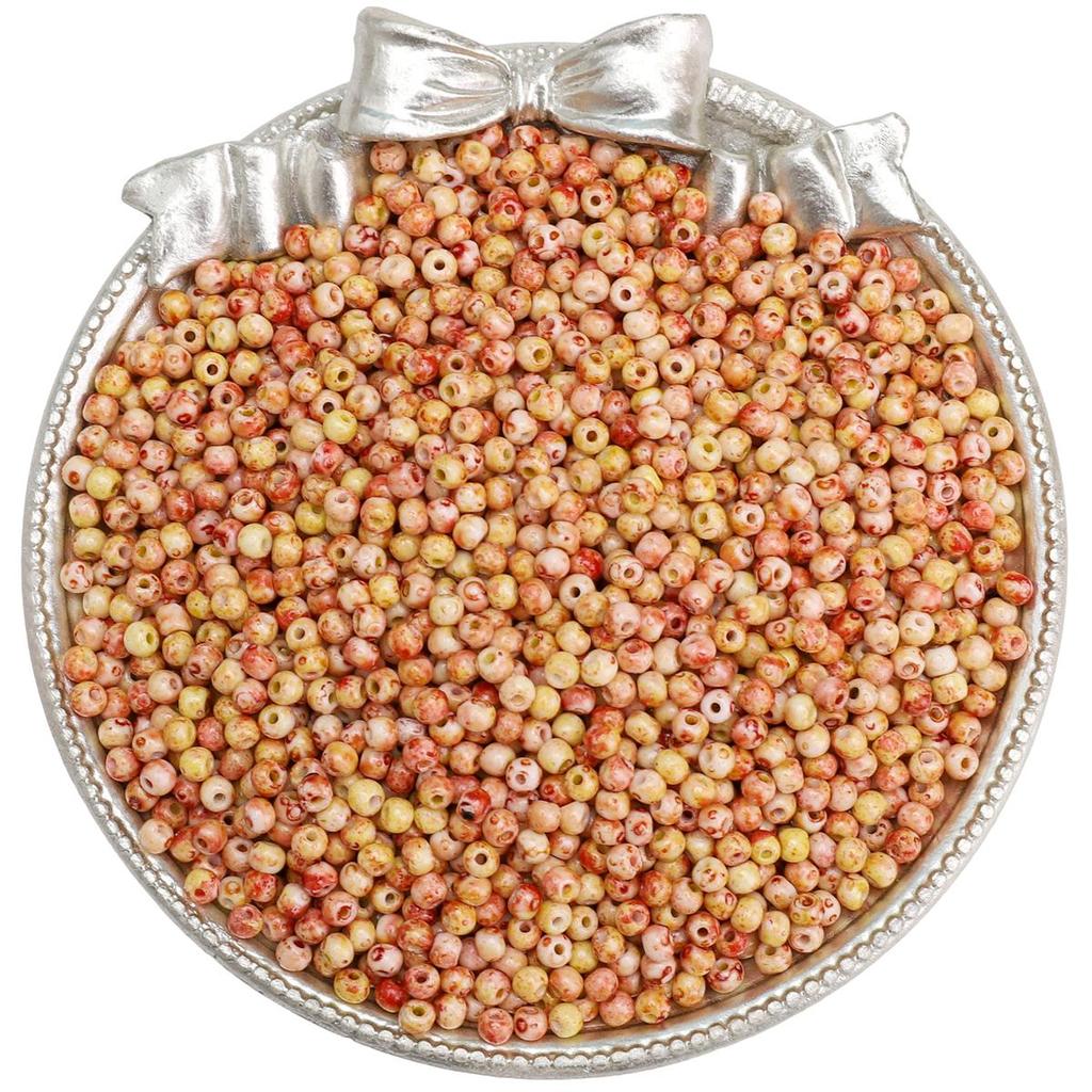 300 шт. Бутылочные 3 мм стеклянные бусины Шарм чешские бусины Семена разделительные бусины для изготовления ювелирных изделий Аксессуары