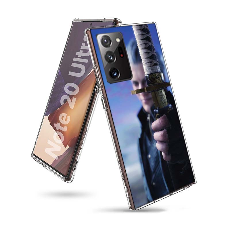 D-Devil May Cry DMC Phone Case for Samsung A55 A35 A25 A15 A07 A05S A16 A17 A26 A36 A37 A56 A57 Galaxy Note 20 10 A50S A71 A51 A