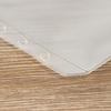 1/5PCS Organization Plastic Loose-leaf PVC Storage Pouch Bag Zip Lock Matte Clear