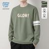 JEANSWEST LIFE Men's Crew Neck Logo Sweatshirt