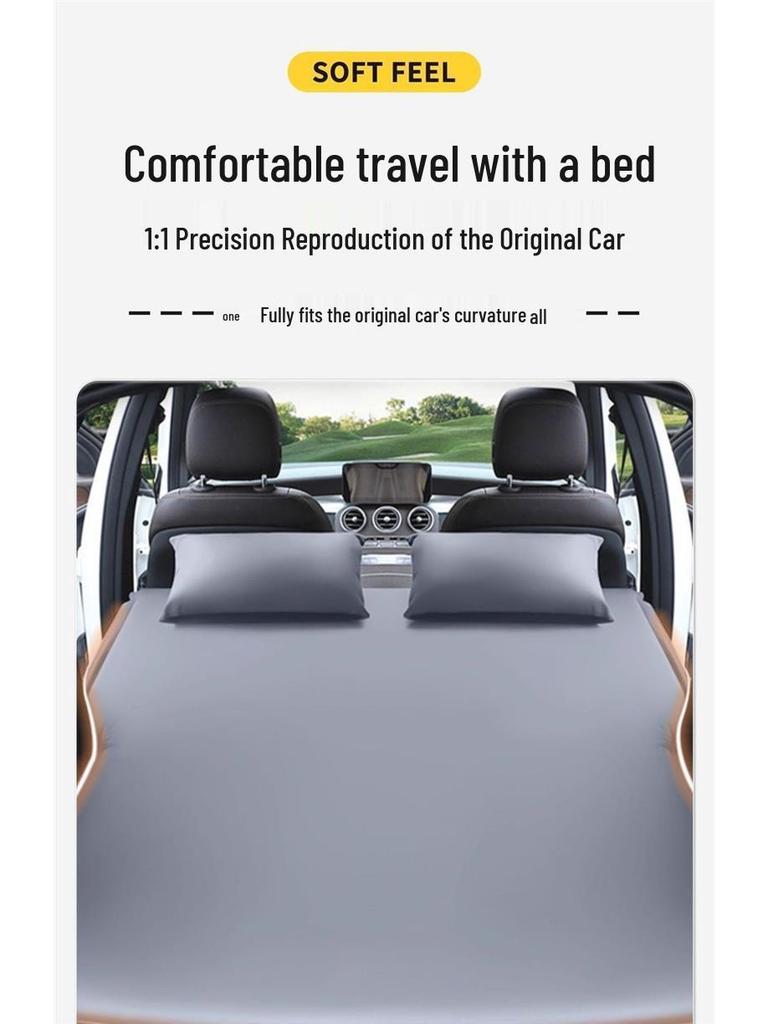 BMW iX3 Car Bed: Trunk Air Mattress, X3 Travel Bed, Rear Sleeping Mat.