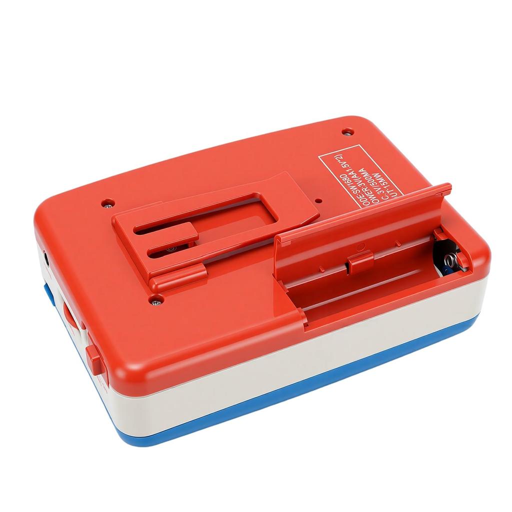 Acogedor Retro Cassette Portable Tape Player with FM Recorder for Music Listening Player, (Blue)