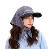 Korean Style Scarf Baseball Cap Y2k Strappy Bandana Hat Casual Letter Headscarf Hat  Men