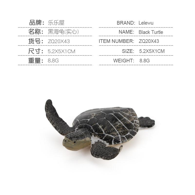 Мини Фигурка Морского Животного Дельфин Акула Кит Черепаха Морские Существа Модель Украшения Подарки для Мальчиков Девочек