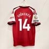 Arsenal Home Jersey 2026-27 Fan Version Mens Bamboo Fiber Soccer Shirt S M L XL 2XL
