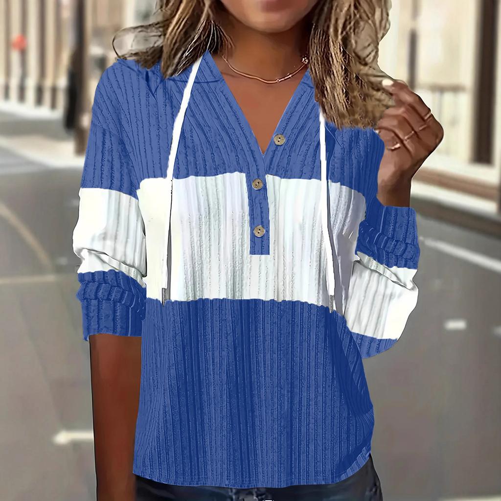 Womens Sweaters Fashion Hoodies Long Sleeve Tops Casual Sweatshirts Fall Pullover