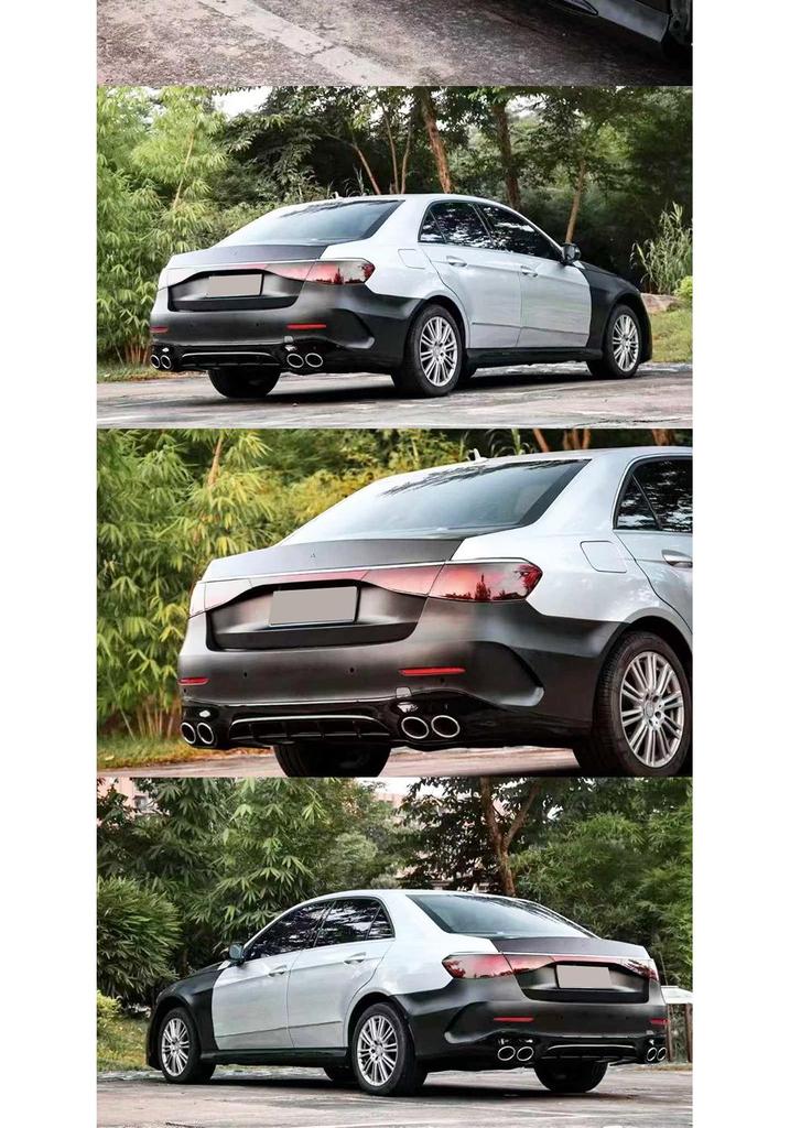 E-Class W212/W214 AMG Body Kit: Front & Rear Bumpers, Fender Grille Suitable for Mercedes-Benz E53