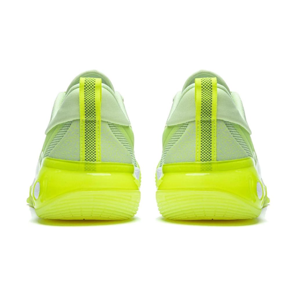 Баскетбольные кроссовки Li Ning Premium 4.0, удобные, дышащие, легкие, с отскоком, с низким верхом, детские кроссовки флуоресцентно-зеленого цвета YKBU016-7