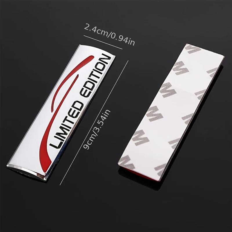 AABHB1 1pc Creative Metal Car Sticker, Chrome Limited Edition Badge, Badge Sticker For Toyota Lexus Nissan For Chevrolet Hyundai KIA