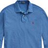 Polo Ralph Lauren SS24 Вышитая рубашка поло с длинным рукавом с логотипом маленькой пони Мужские рубашки поло Синий 710680790-048