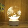 3D Night Light Decoration Bedroom LED Light Bedroom Deco Christmas Decoration Fancy Lighting Led Room Light Valentine's Day