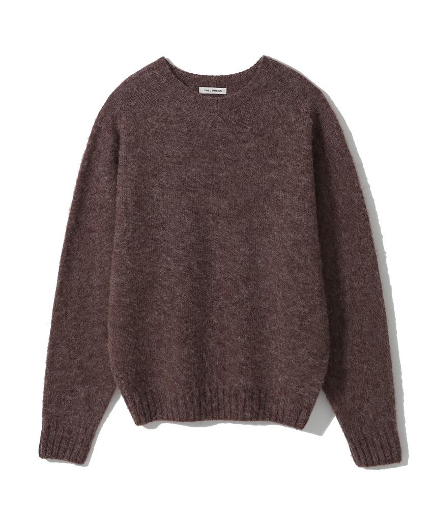 FALL BREAK Shaggydog Knit Shetland