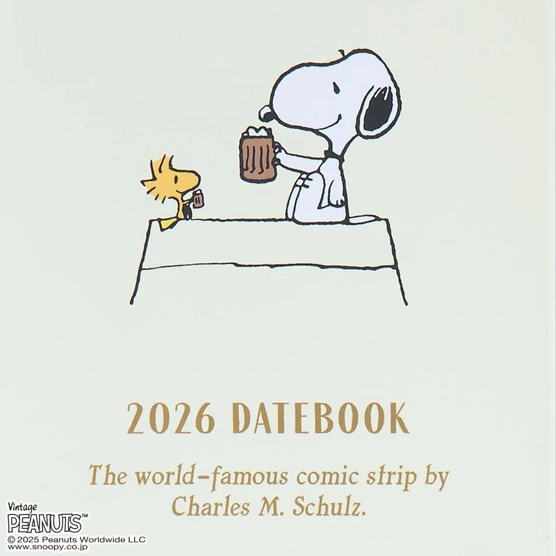 Sanrio Snoopy B6 Ежедневник 2026 Япония НОВЫЙ Персонажи Sanrio