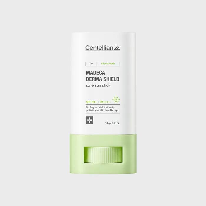 CENTELLIAN24 Madeca Dermashield Safe Sun Stick 18g 1ea (SPF50+ PA++++) 24H Moisturizing Cooling Effect Soothing UV Protection