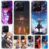 Аниме Sword Art Online SAO Мягкий чехол для телефона для Xiaomi Redmi Note 15 14 14S 13 12 Pro Plus 12S 11 11S 11E 10 10S 11T 5G Fundas Co