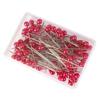 100pcs Boxed Color Nickel-Plated Pearlescent Needles Diy Clothing Positioning Decorative Bead Needles Sewing Accessories